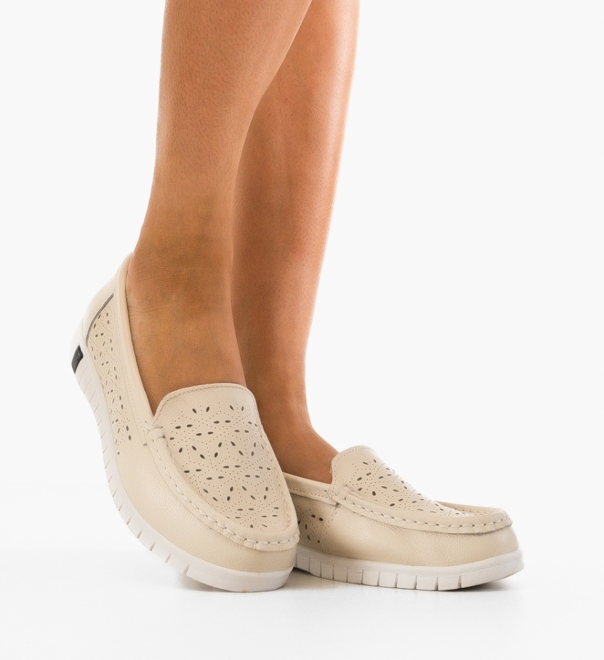 Espadrile dama Skrell Bej - Img 6
