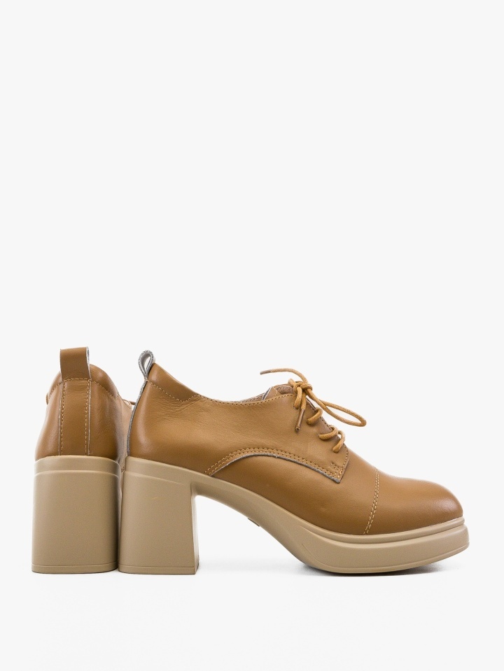 Pantofi Casual Abraxos Camel - Img 3