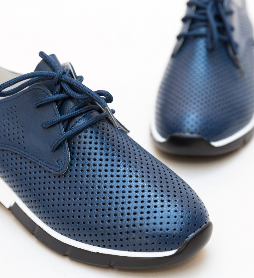 Pantofi Casual Albert Bleumarin - Img 6