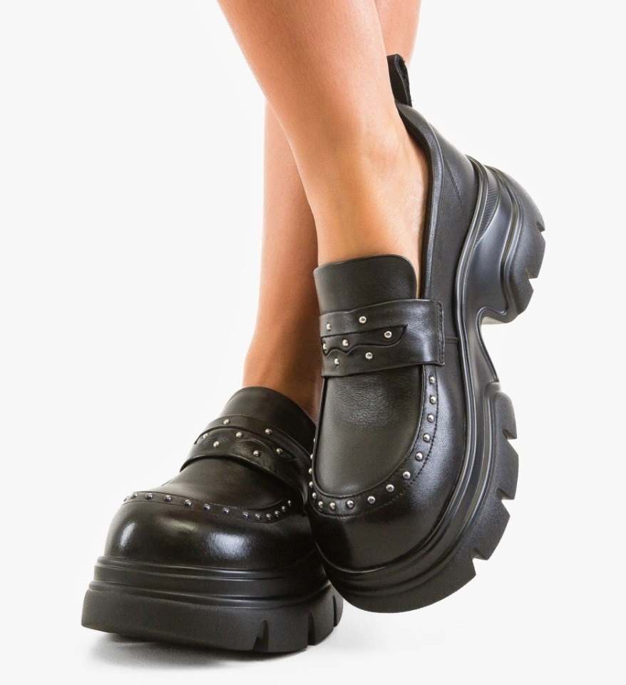 Pantofi Casual Allen Negri - Img 4