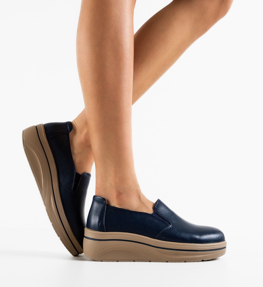 Pantofi Casual Alpino Bleumarin 2 - Img 5