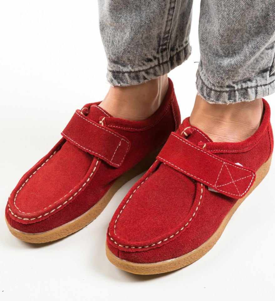 Pantofi Casual Boba Rosii