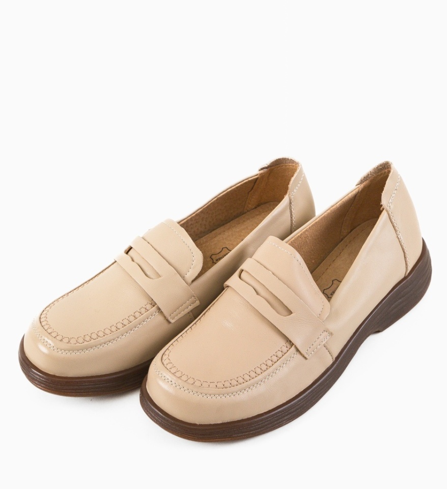 Pantofi Casual Byertes Bej - Img 8