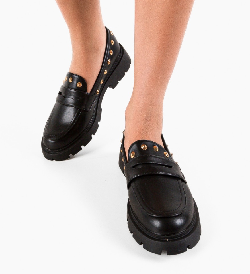Pantofi Casual Byrd Negri - Img 6