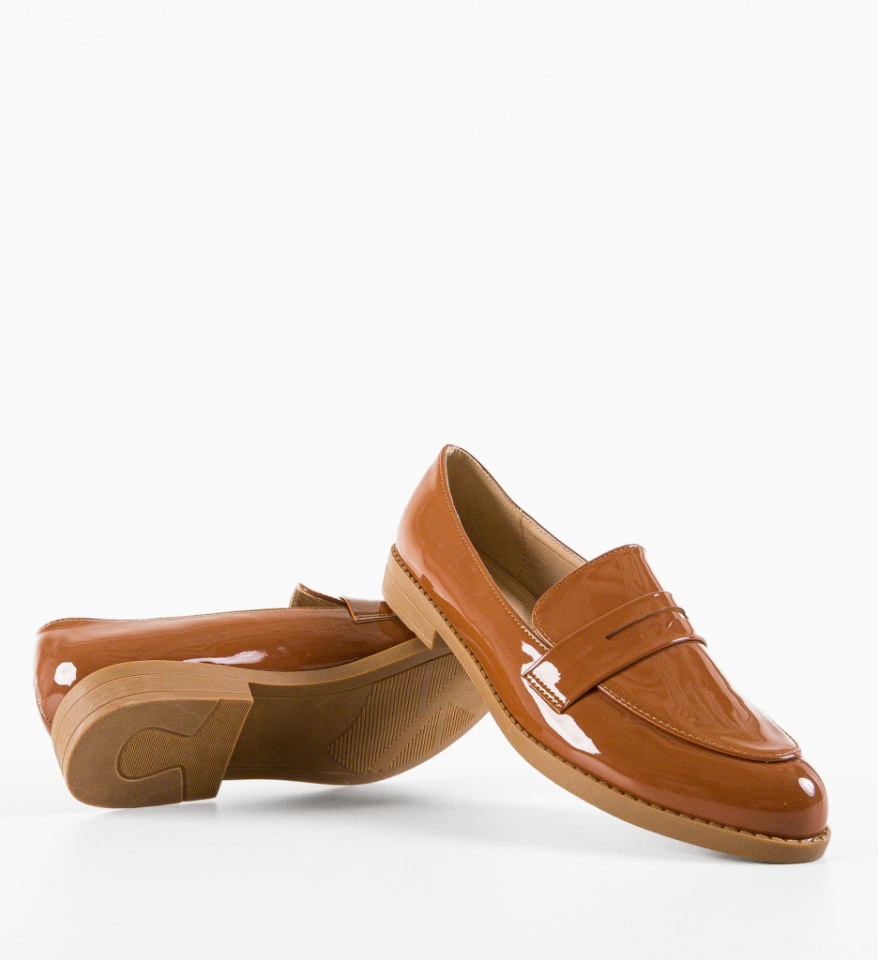Pantofi Casual Chikere Camel - Img 4