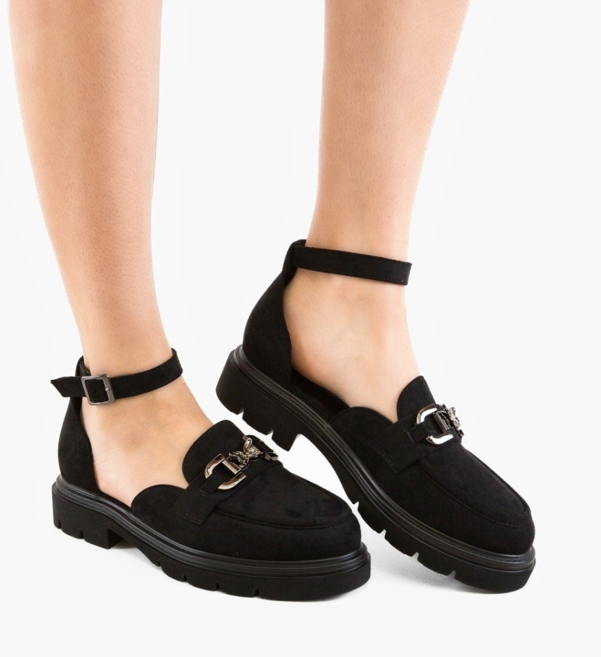 Pantofi casual Corema Negri - Img 3