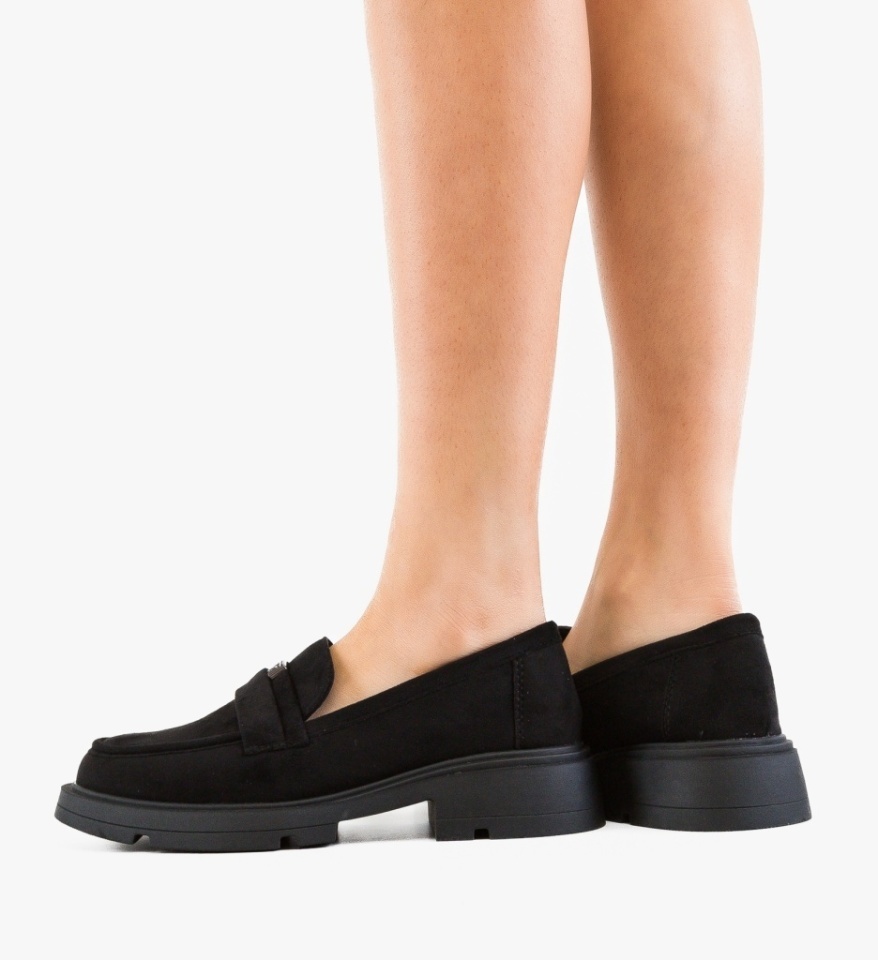 Pantofi casual dama Calform Negri 2 - Img 4