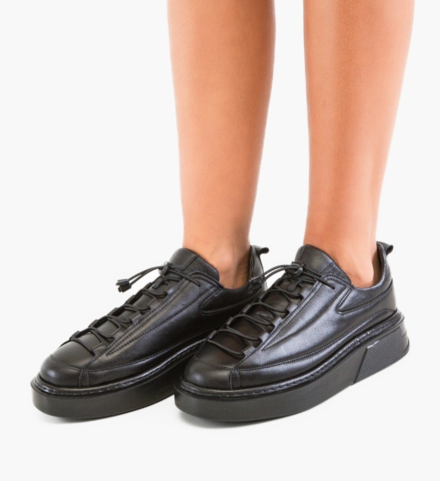 Pantofi casual dama Danubys Negri - Img 6
