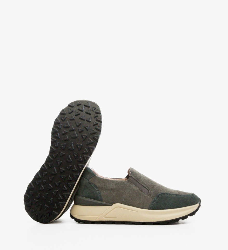 Pantofi casual dama Derina Gri - Img 3
