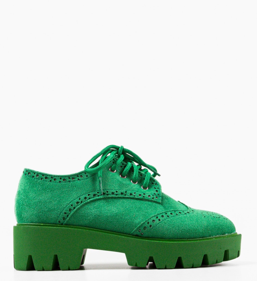 Pantofi Casual dama Gomine Verzi - Img 8