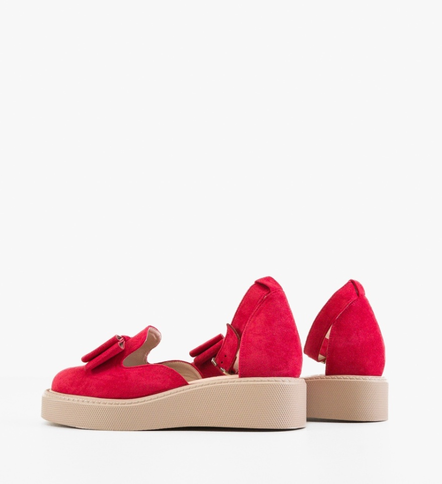 Pantofi Casual dama Hammbe Fuchsia - Img 2