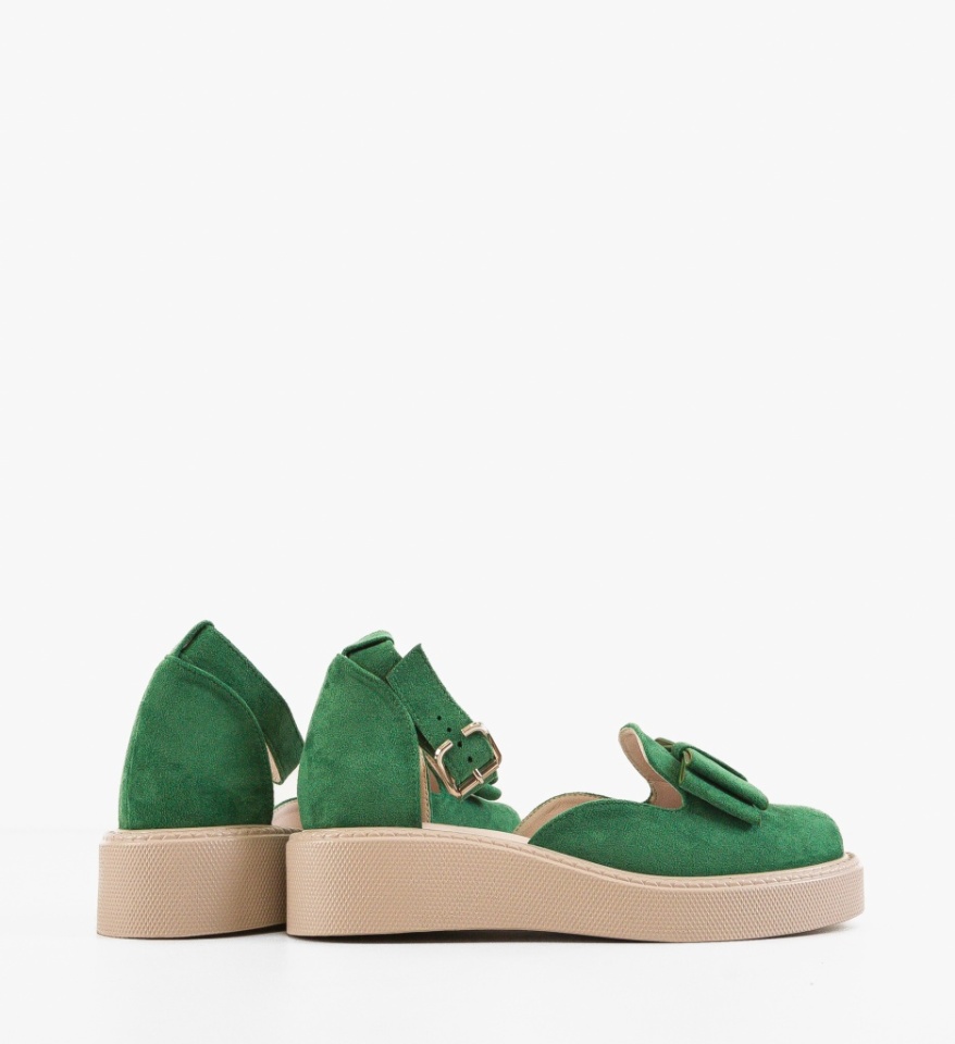 Pantofi Casual dama Hammbe Verzi - Img 5