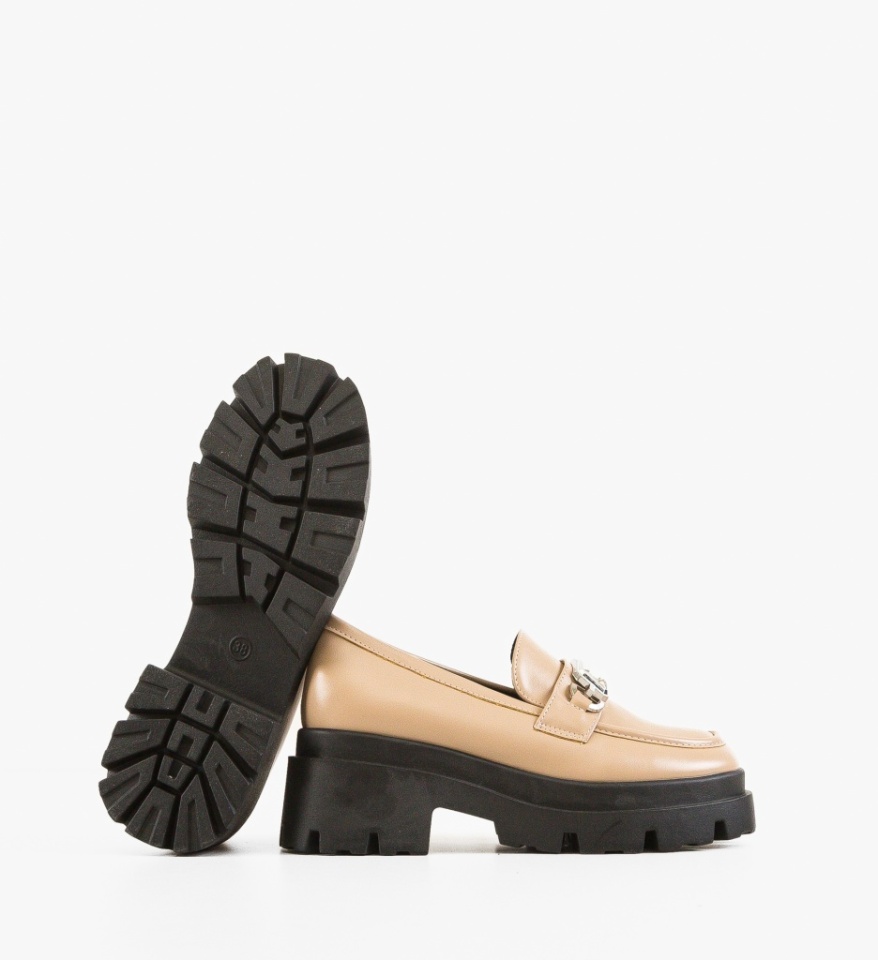Pantofi Casual dama Kajus Khaki - Img 4