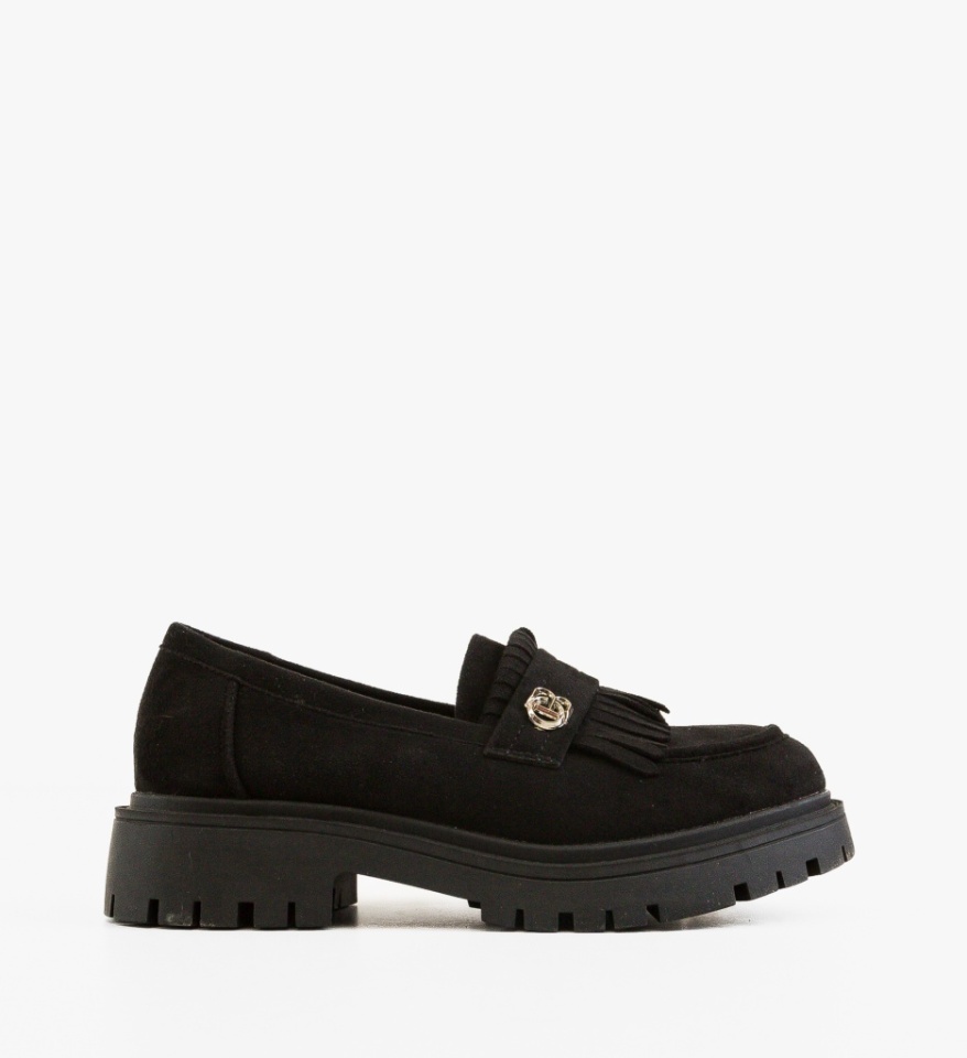 Pantofi Casual dama Obyne Negri - Img 2
