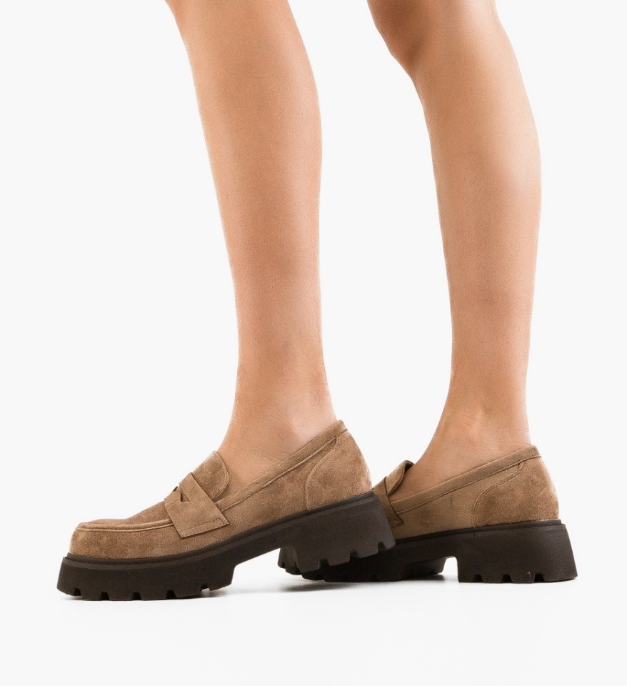 Pantofi Casual dama Peter Khaki - Img 8