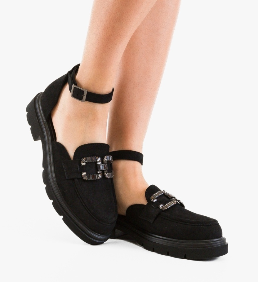 Pantofi casual dama Planar Negri - Img 5