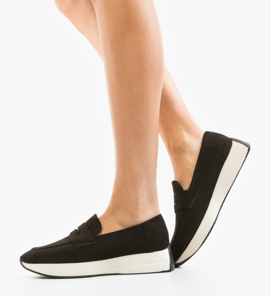 Pantofi casual dama Roxy Negri - Img 4