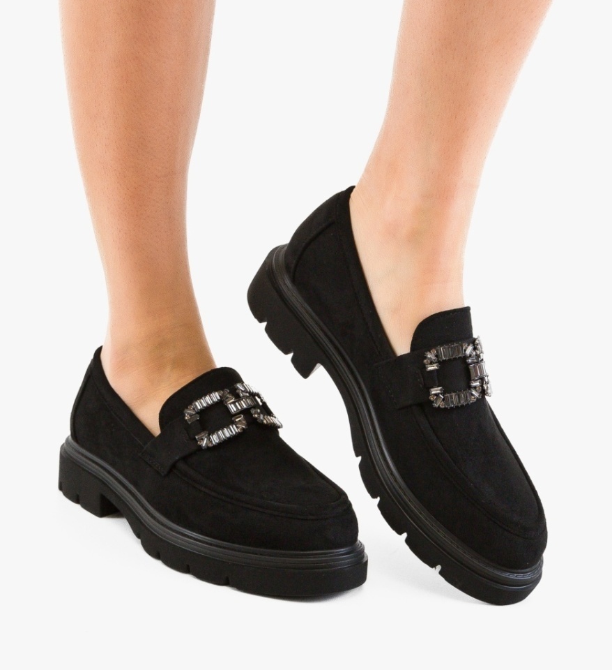 Pantofi casual dama Tenze Negri - Img 3