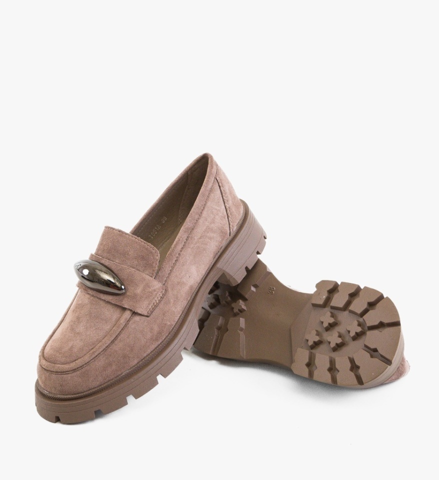 Pantofi casual dama Torant Khaki - Img 2