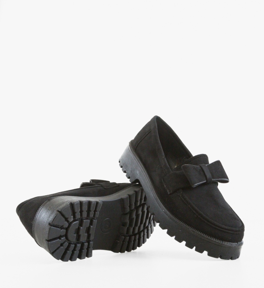 Pantofi casual dama Tyrewn Negri 2 - Img 2