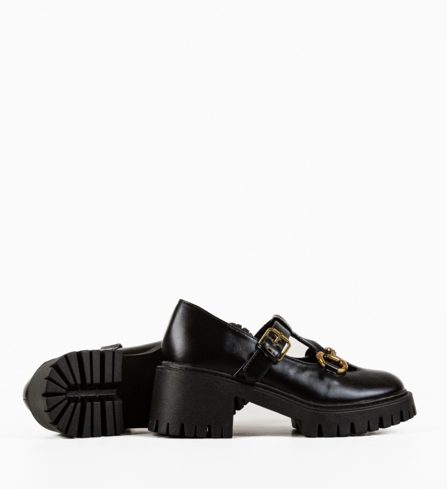 Pantofi Casual Ellingt Negri - Img 2