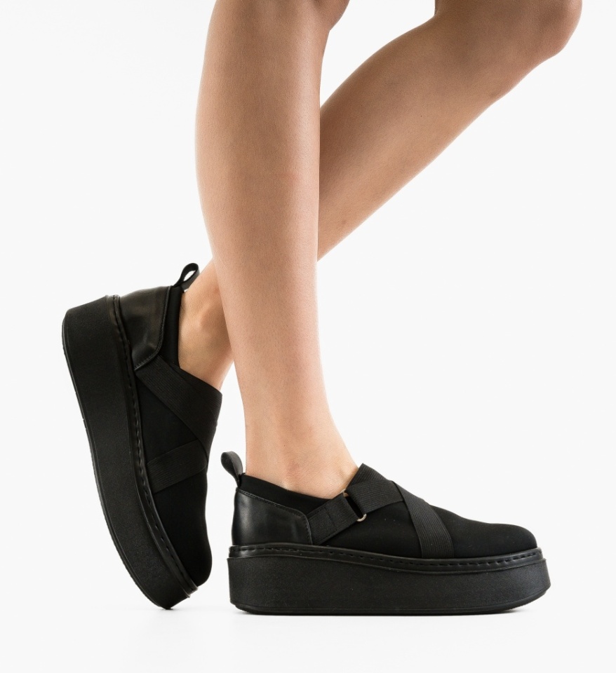 Pantofi Casual Freya Negri - Img 4