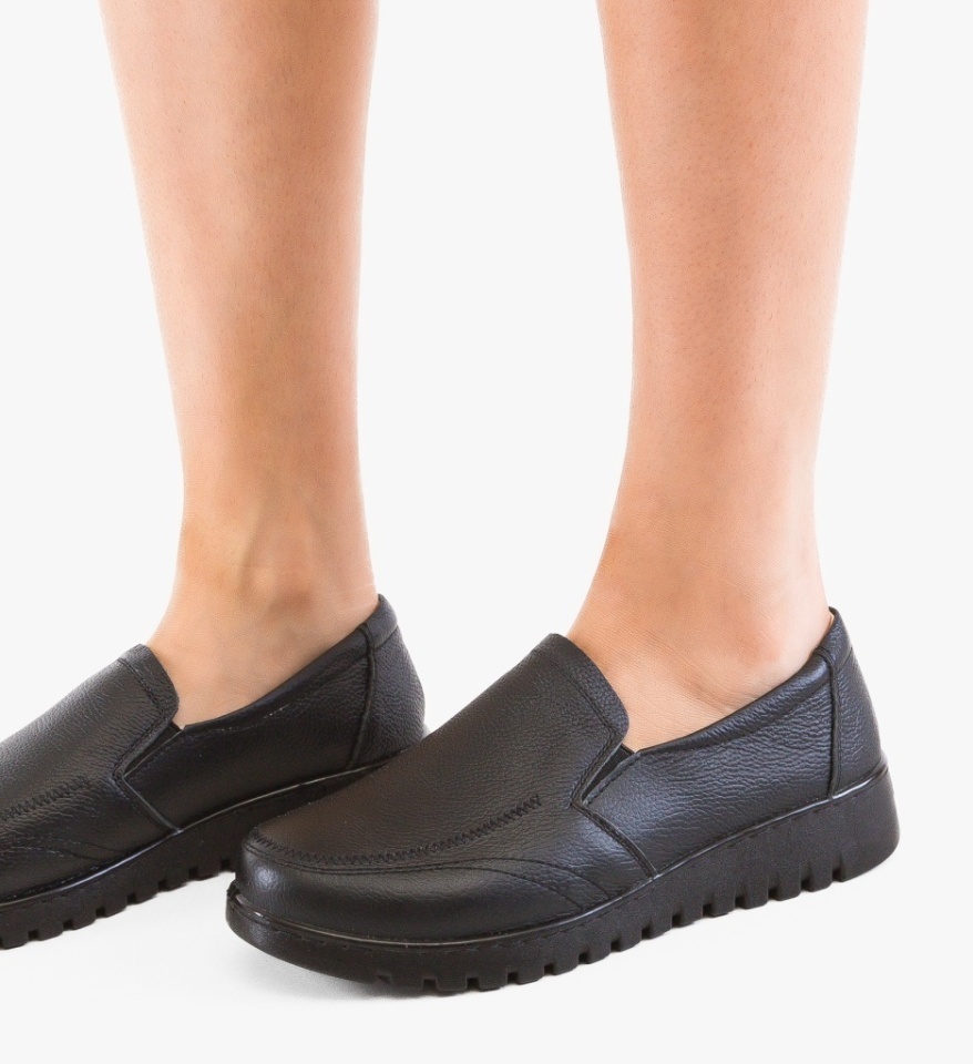 Pantofi Casual Gherghy Negri - Img 2