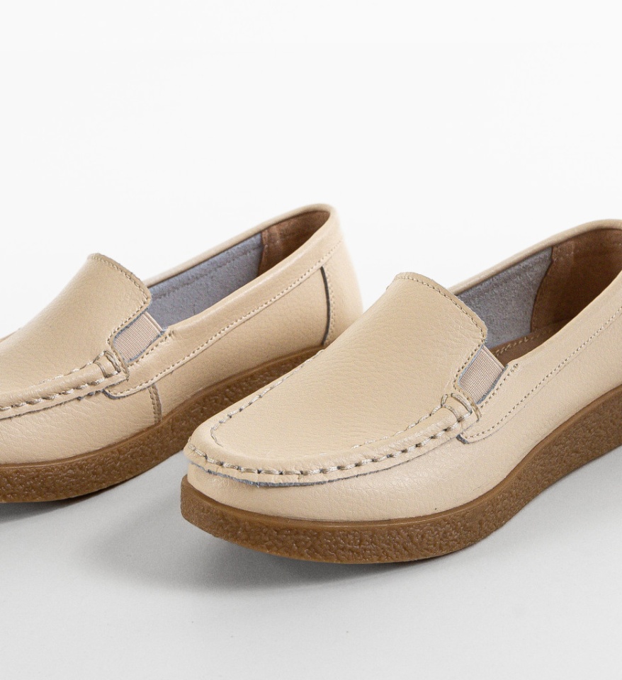 Pantofi Casual Givy Bej - Img 5