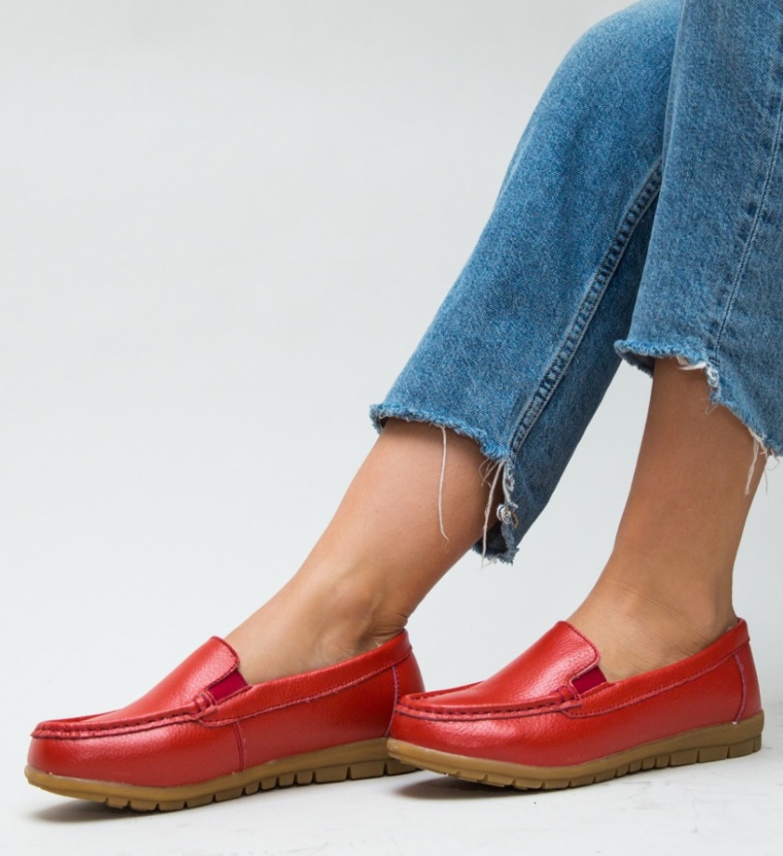 Pantofi Casual Givy Rosii - Img 11