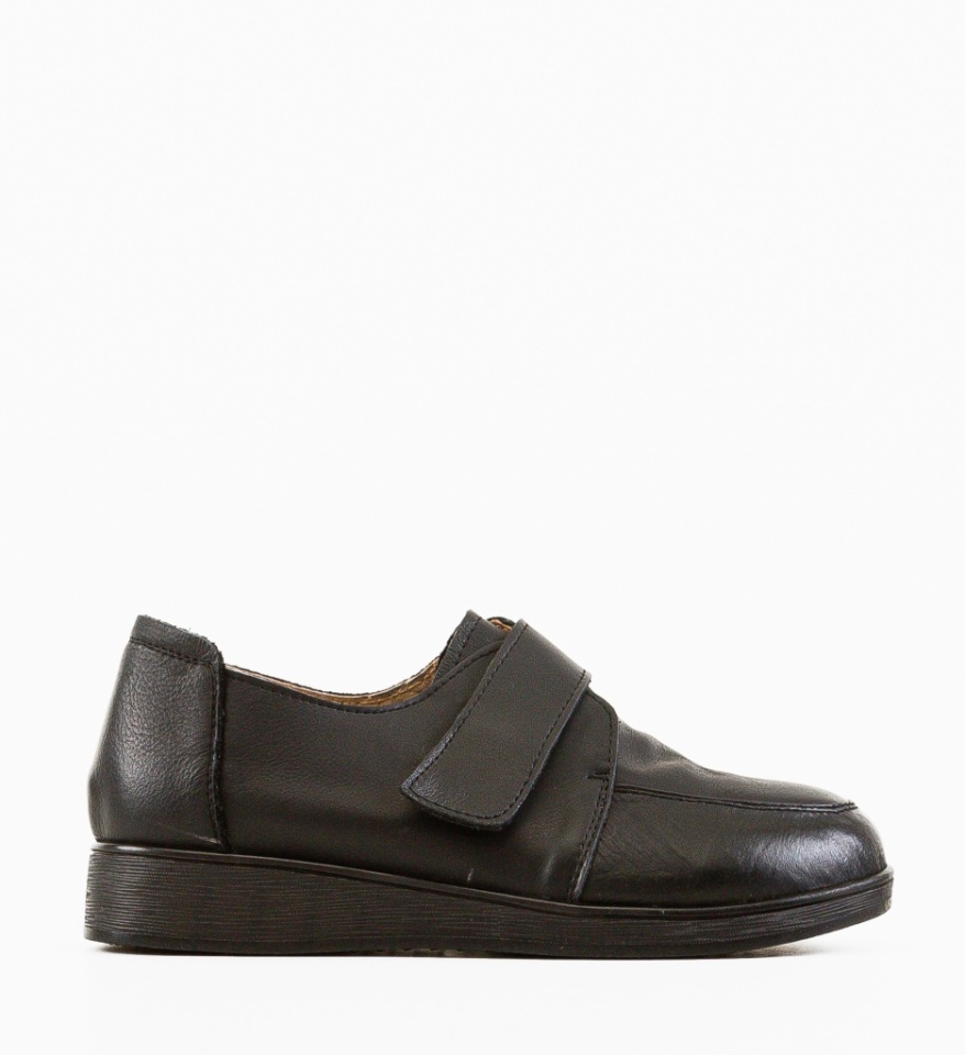 Pantofi Casual Grig Negri - Img 1