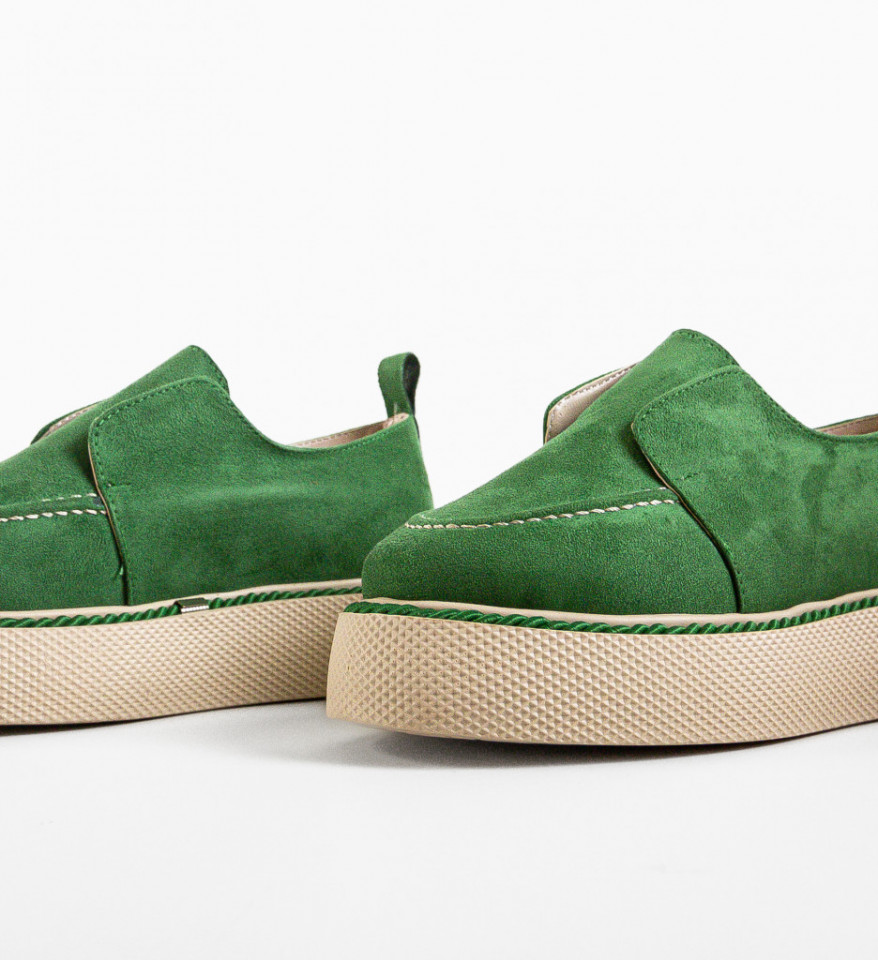 Pantofi Casual Hayter Verzi - Img 3