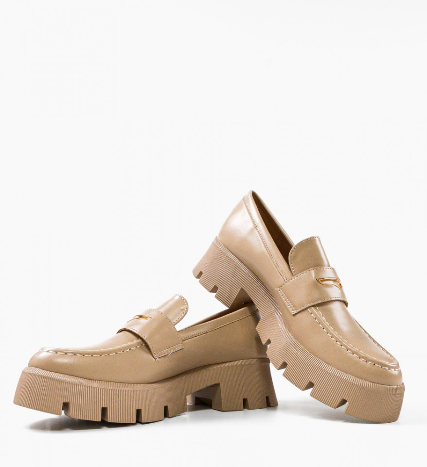 Pantofi Casual House Bej - Img 2