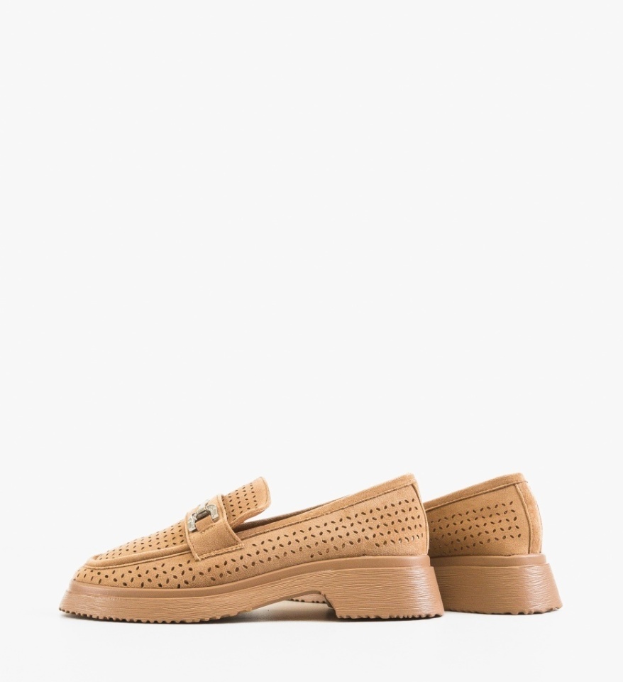 Pantofi Casual Irry Khaki - Img 2