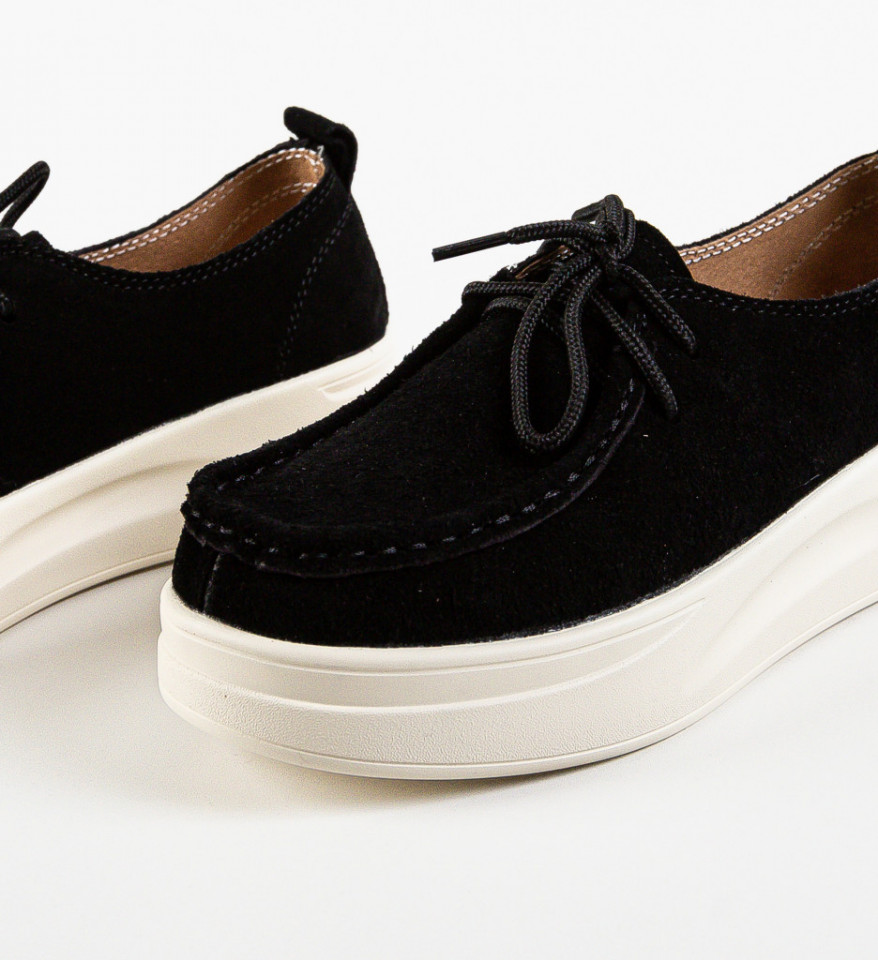Pantofi Casual Jange Negri - Img 3