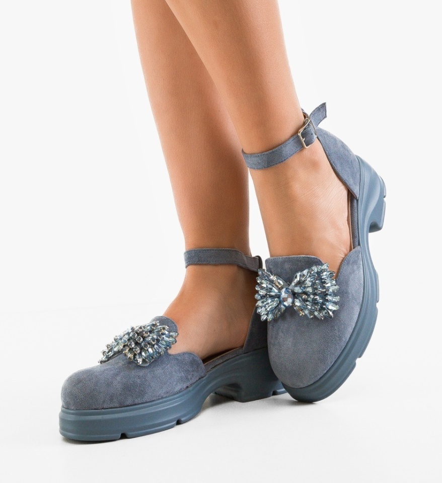Pantofi Casual Jodet Albastri - Img 2