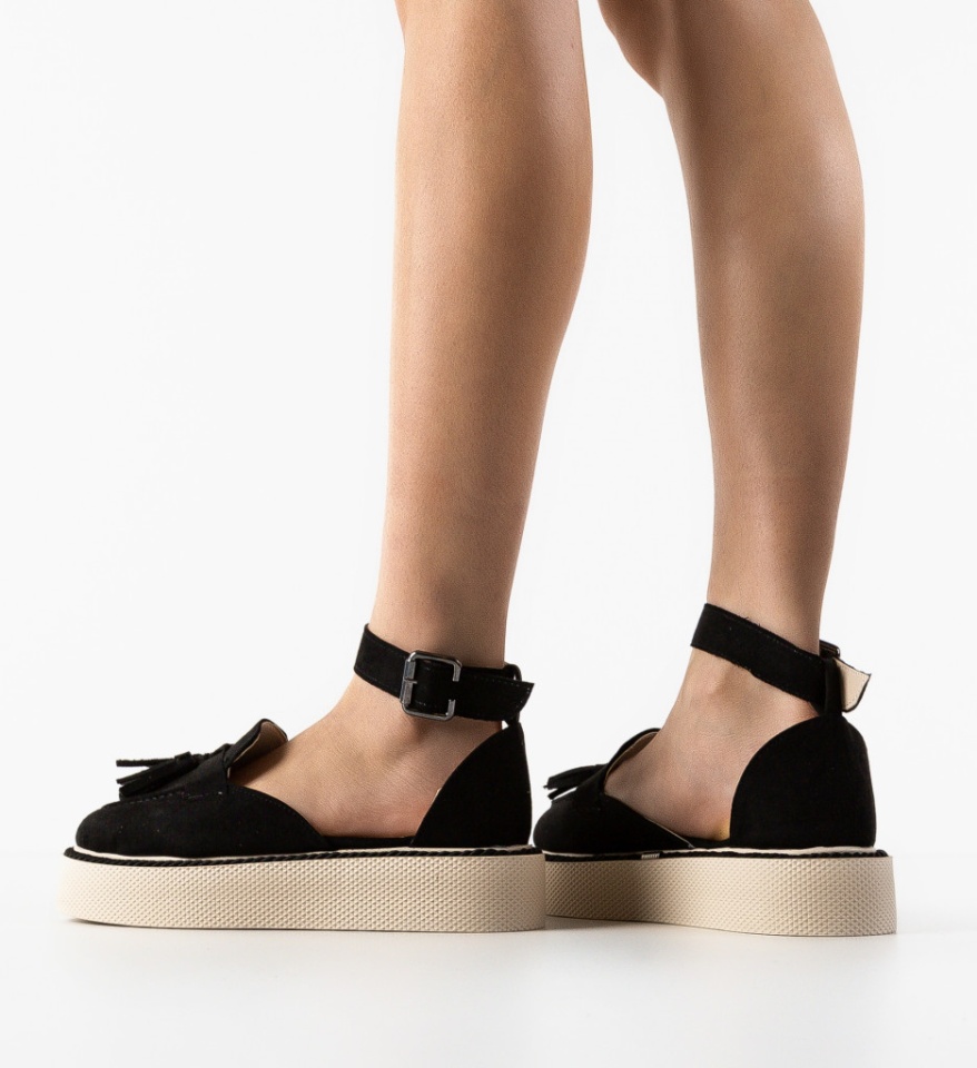 Pantofi Casual Kalin Negri - Img 6