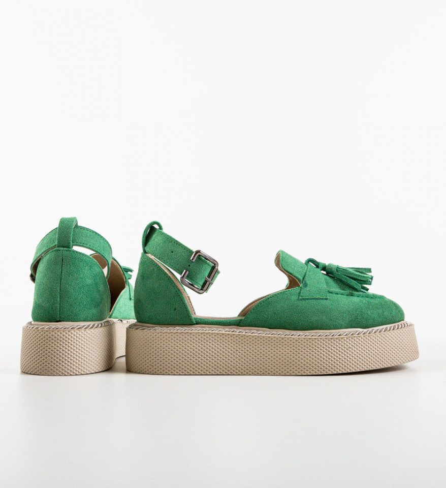 Pantofi Casual Kalin Verzi - Img 3