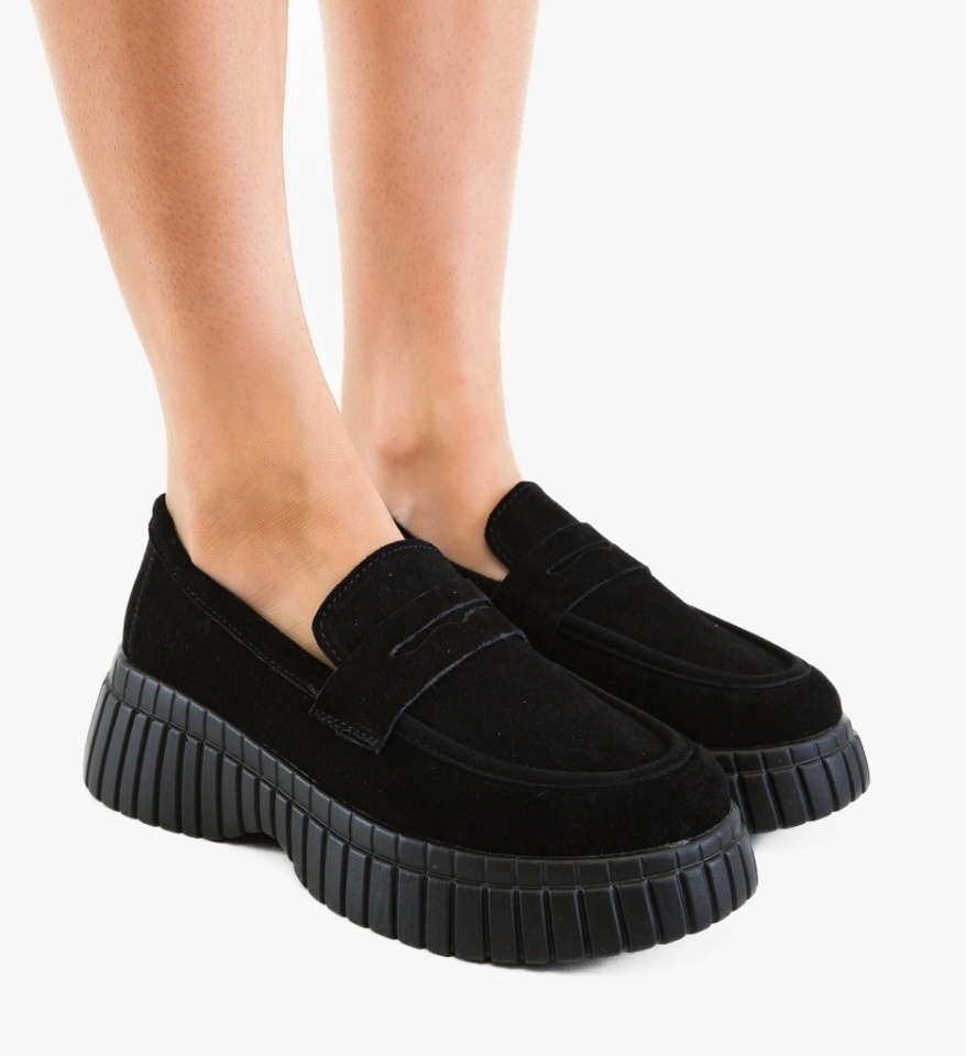 Pantofi Casual Kalte Negri - Img 3