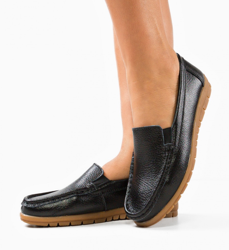 Pantofi Casual Kives Negri - Img 11