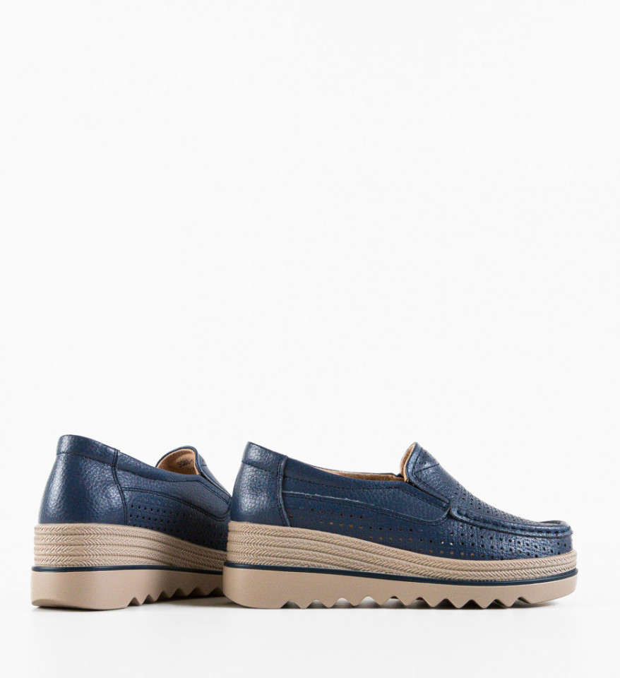 Pantofi Casual Krat Bleumarin - Img 2
