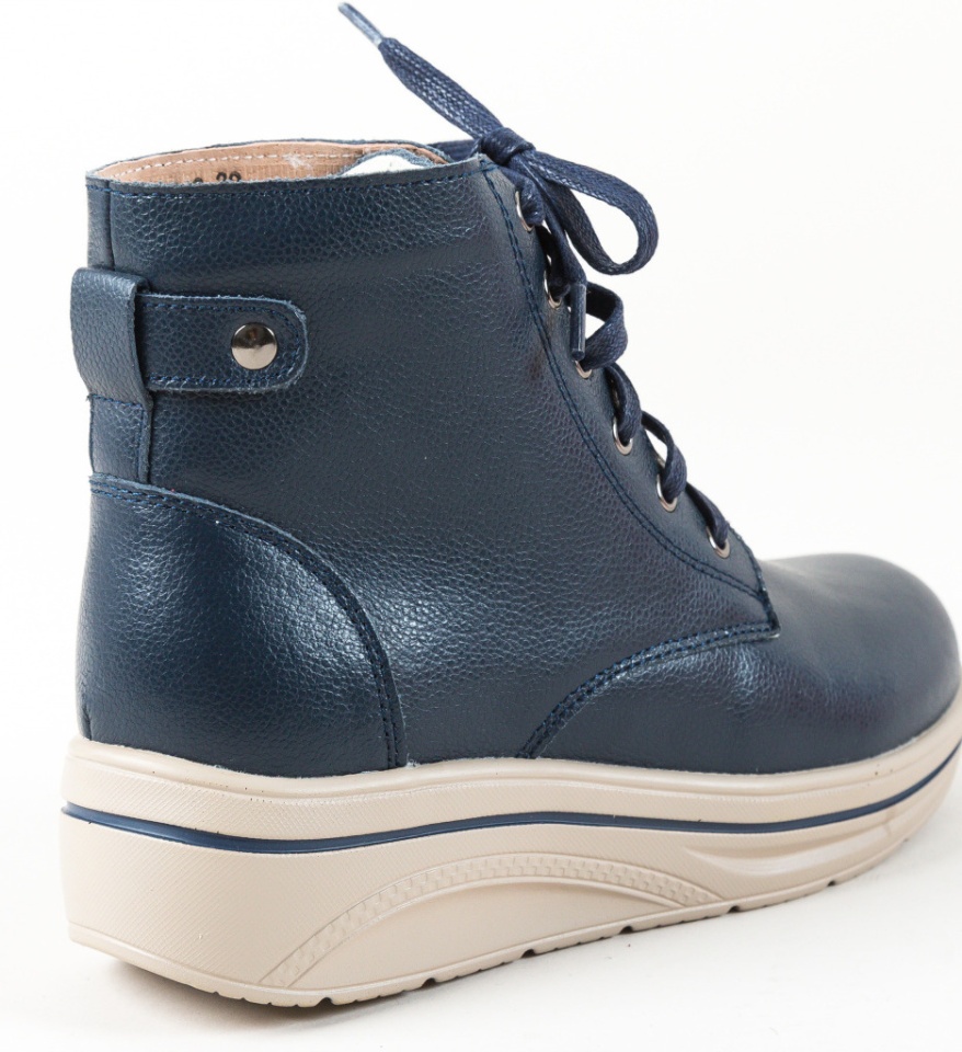 Pantofi Casual Lakiob Bleumarin - Img 4
