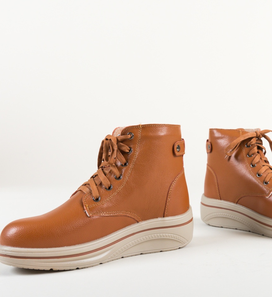 Pantofi Casual Lakiob Camel - Img 8