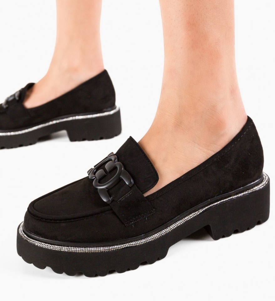 Pantofi Casual Layton Negri - Img 5