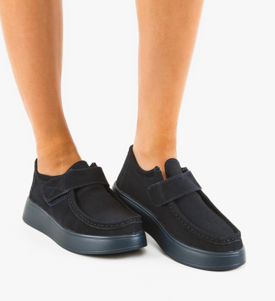 Pantofi Casual Lina Bleumarin - Img 6