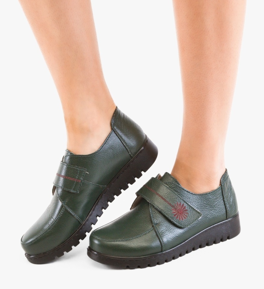 Pantofi Casual Marye Verzi - Img 6