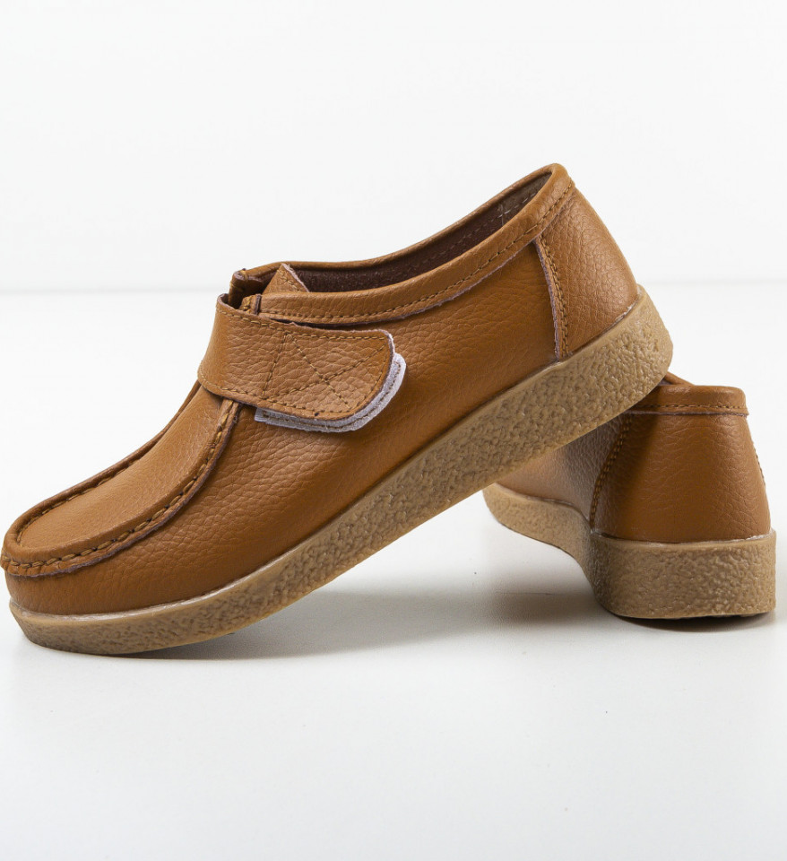 Pantofi Casual Monta Camel - Img 2