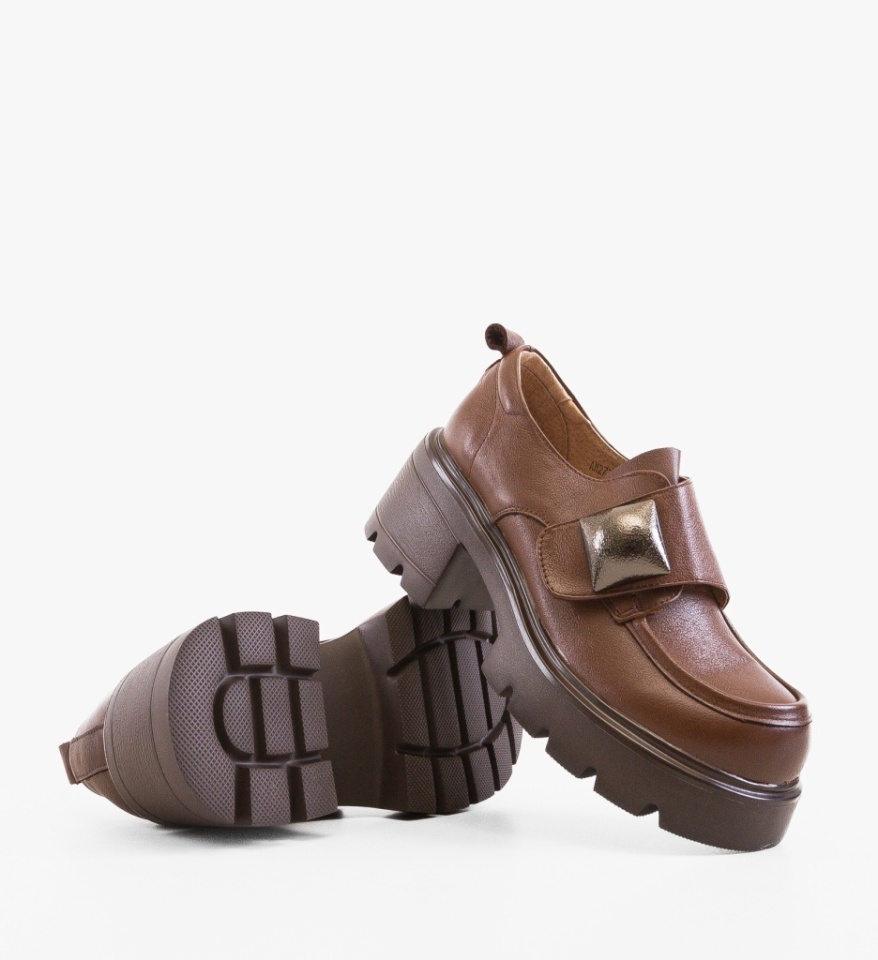 Pantofi Casual Nanyt Camel - Img 4