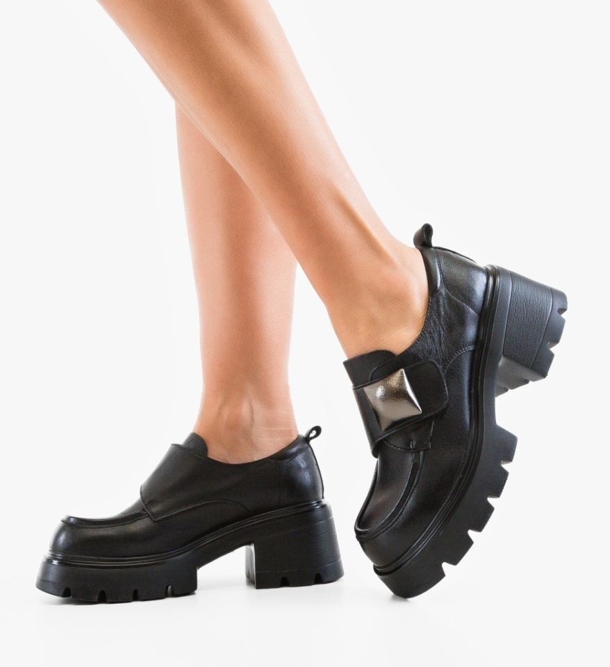 Pantofi Casual Nanyt Negri - Img 6