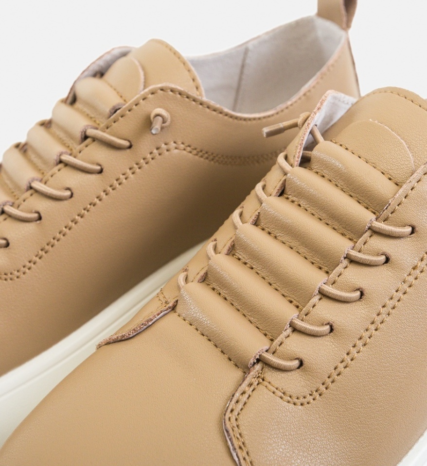Pantofi Casual Neyn Khaki - Img 2