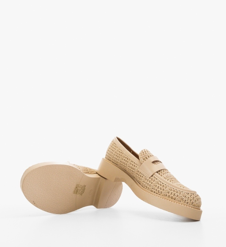Pantofi Casual Nora Bej - Img 2